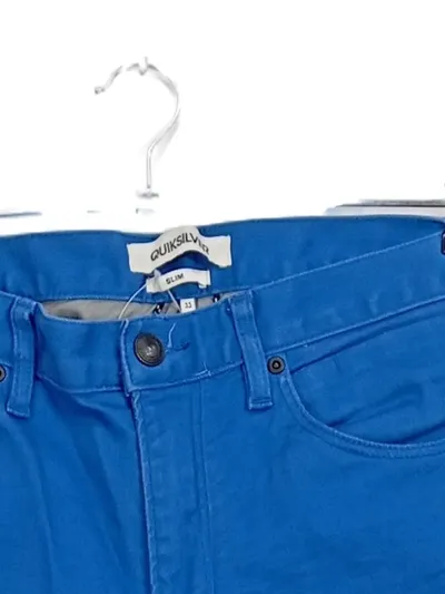 Quiksilver Herren Jeans Slim Fit W33 Blau 5-Pocket Casual Hose