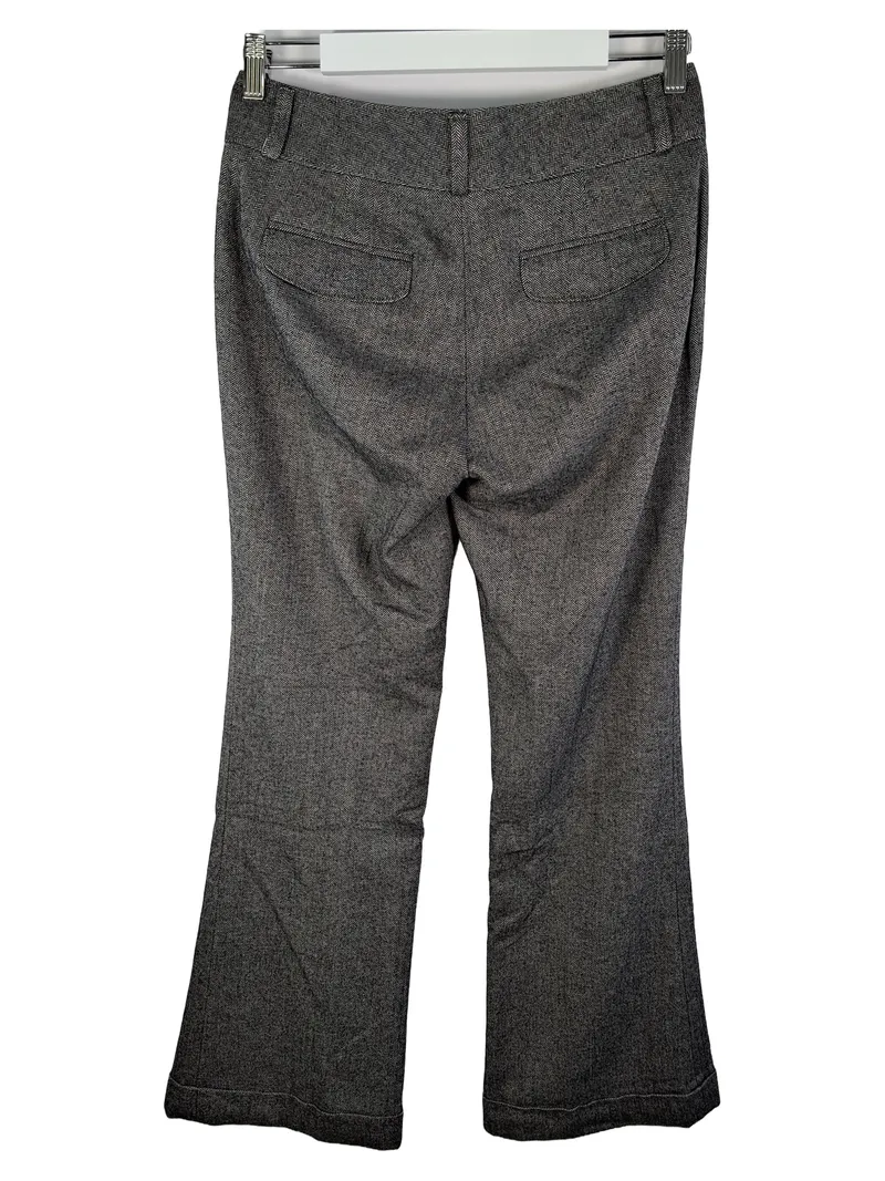 Banana Republic The Martin Fit Anzughose Damen Grau W29, 38, M Fischgrätenmuster 2
