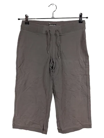 Esprit Sports Jogginghose Damen Gr. 34/XS Grau Capri Sporthose