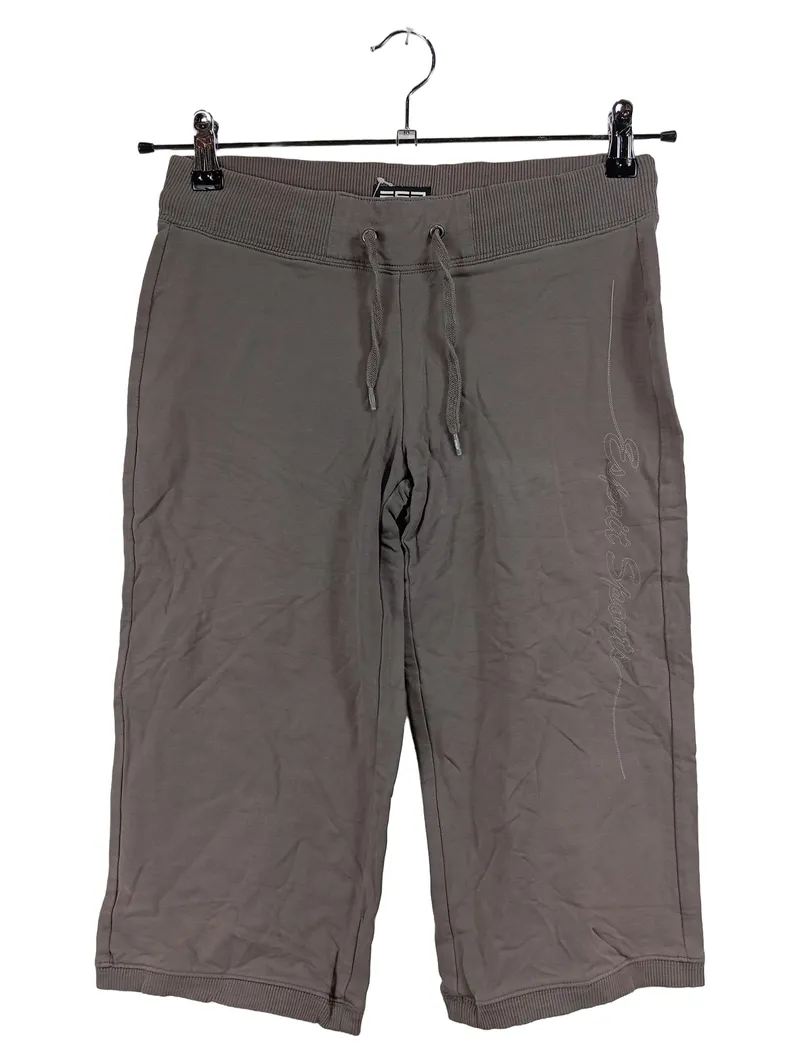 Esprit Sports Jogginghose Damen Gr. 34/XS Grau Capri Sporthose 1