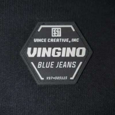 Vingino Sweatshirt Kinder Gr. 152 Schwarz Baumwolle Blue Jeans