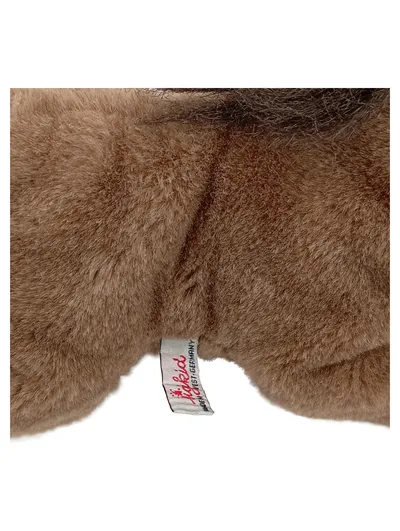 sigikid Plüschtier Pferd liegend Kuscheltier Braun 26cm West Germany