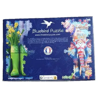 Bluebird Puzzle 1000 Teile Ringed Solar System Sonnensystem Weltall