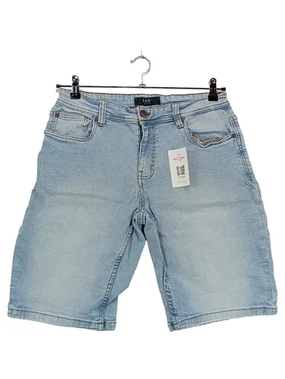 Smog Herren Jeans Shorts Hellblau Größe M W31 Denim kurze Hose