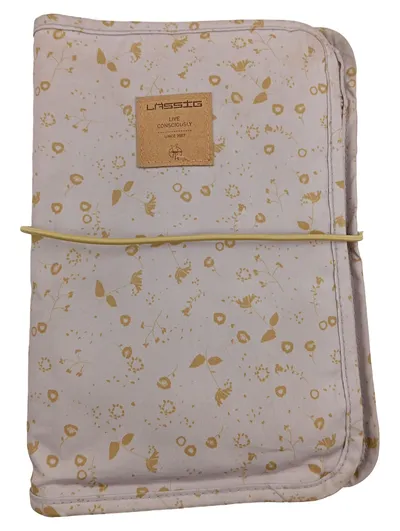 Lässig Wickeltasche Organizer Rosa Blumenmuster Reißverschluss Babytasche
