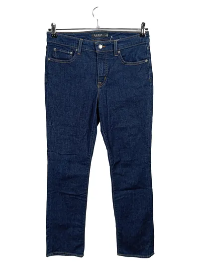Lauren Ralph Lauren Damen Jeans Straight Leg Blau Größe 40 L W31