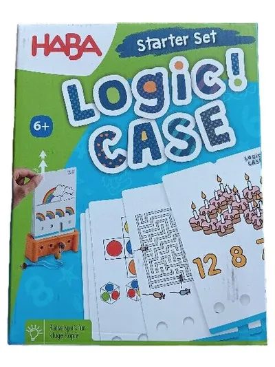 HABA Logic! Case Starter Set Lernspiel Rätselspaß ab 6 Jahre Mehrfarbig