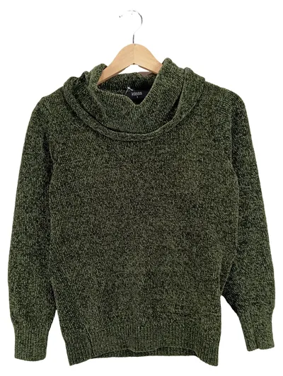 Meisterklasse Damen Pullover Rollkragen Langarm Oliv Gr. S