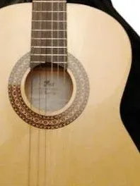 Voggenreiter Klassische Gitarre Akustik 4/4 Nylon Anfänger Set mit Tasche