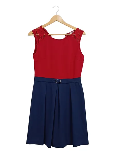 ABOUT YOU Cocktailkleid Damen Gr. 38;M Mehrfarbig Elegant Spitze