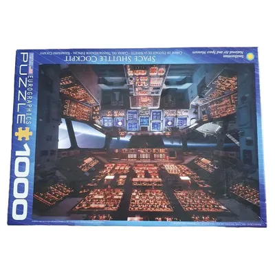 EuroGraphics Puzzle 1000 Teile Space Shuttle Cockpit Smithsonian