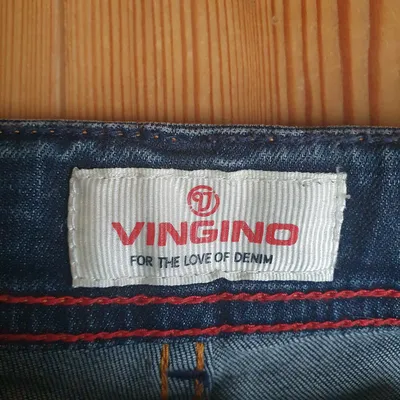 Vingino Jeans Straight Leg Kinder Gr. 140 Blau Denim NEU