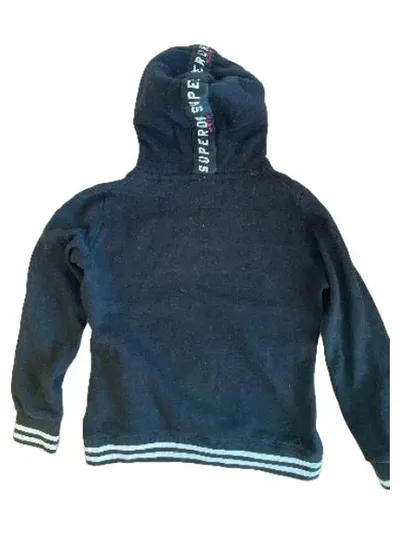 Superdry Hoodie Kapuzenpullover Damen Gr. M/38 Schwarz Weiß Pink