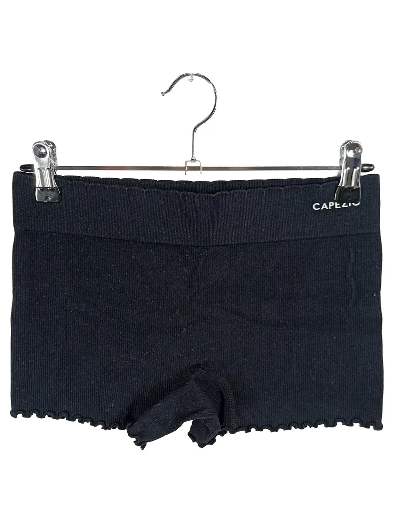 Capezio Kinder Tanz-Shorts Ballettshorts Gr. M Schwarz Rippstrick 1