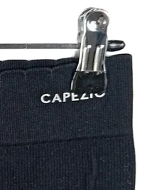 Capezio Kinder Tanz-Shorts Ballettshorts Gr. M Schwarz Rippstrick 3