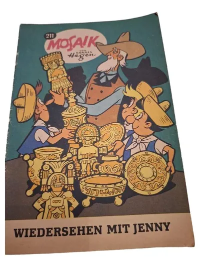 Mosaik Nr. 211 von Hannes Hegen - Wiedersehen mit Jenny DDR Comic