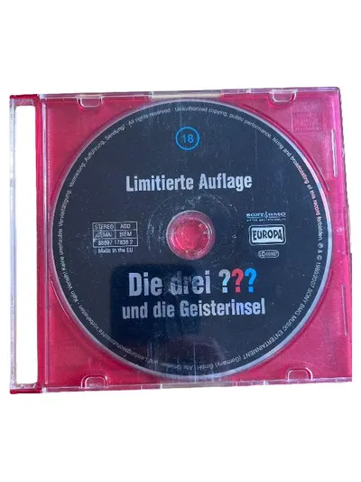 Die drei ??? und die Geisterinsel Folge 18 Limitierte Auflage CD Hörspiel