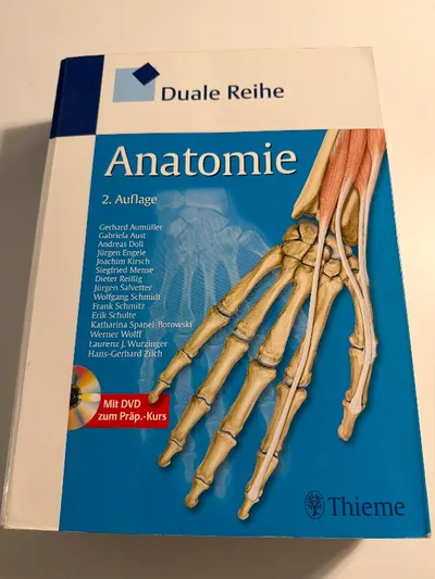 Duale Reihe Anatomie 2. Auflage Thieme Fachbuch Medizin mit DVD