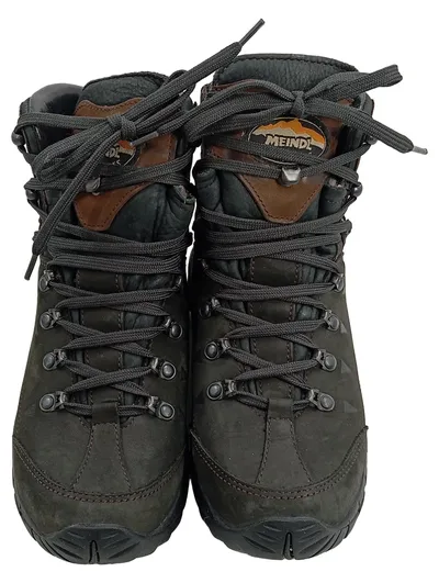Meindl Damen Wanderschuhe Gore-Tex Outdoorschuhe Gr. 37 Braun Leder