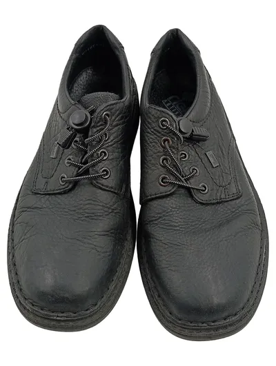 Rieker Herren Schnürschuhe Leder Schwarz Gr. 41 Komfort Outdoor