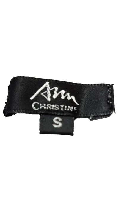 Ann Christine Damen Pullunder Argyle V-Ausschnitt Grau Preppy Gr. S