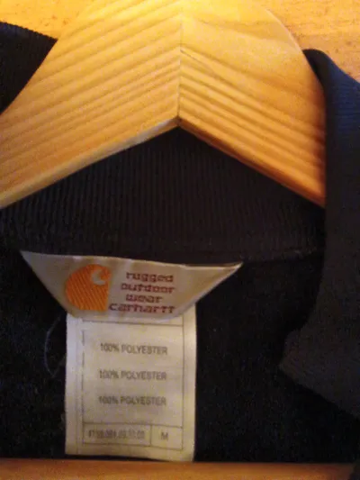 Carhartt Herren Leichte Jacke Schwarz Größe M Sportlich Polyester