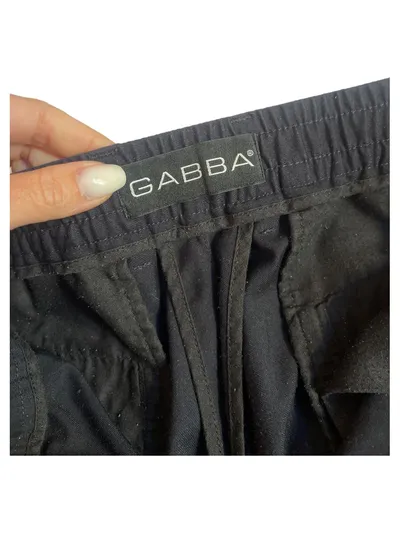 GABBA Herren Stoffhose Chino Hose Blau Größe M W32 Casual Elastikbund