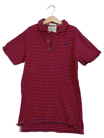 Jasper Conran Poloshirt Kinder Gr. 164/170 Rot Blau Gestreift