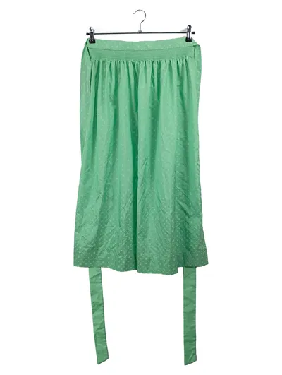 Country Line Trachtenrock Damen Gr. M Grün Blumenmuster 100% Polyester