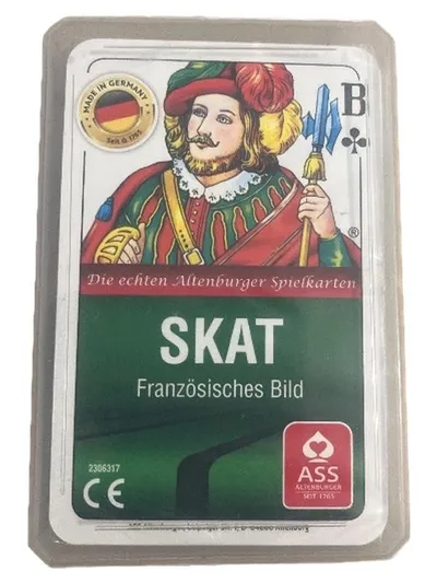 ASS Altenburger Skat Französisches Bild Kartenspiel Altenburger Spielkarten