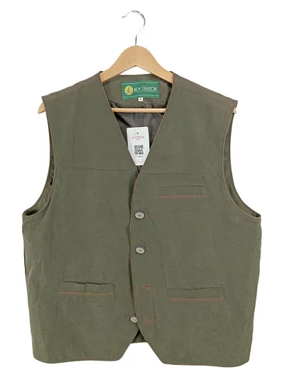 NEW FASHION Funktionsweste Herren Gr. M Oliv Outdoor Jagdweste