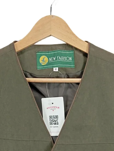 NEW FASHION Funktionsweste Herren Gr. M Oliv Outdoor Jagdweste
