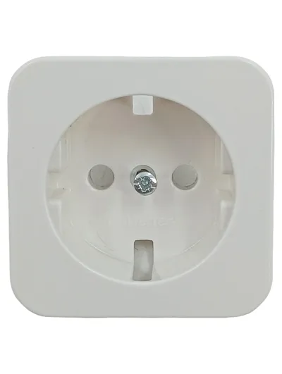 Merten 2744 Schuko Steckdose Aufputz Weiß 230V Unterputz
