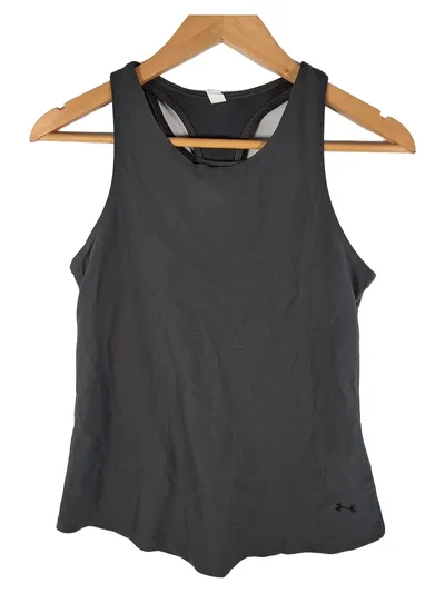Under Armour Sport Tanktop Damen Gr. S Racerback Grau Fitness