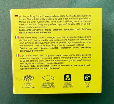 Rory's Story Cubes Voyages Würfelspiel Abenteuer Geschichten erzählen