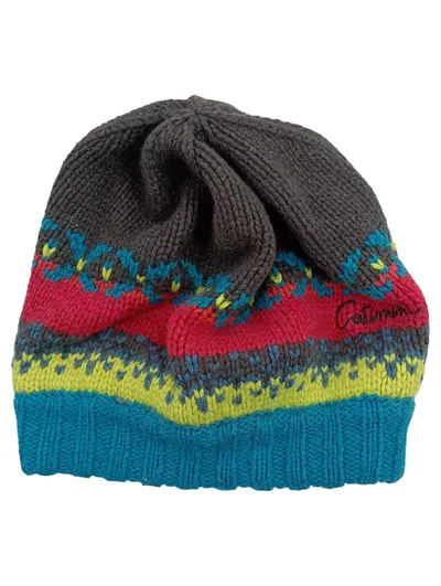 Catimini Kinder Mütze Beanie Fair Isle Mehrfarbig Wolle Wintermütze