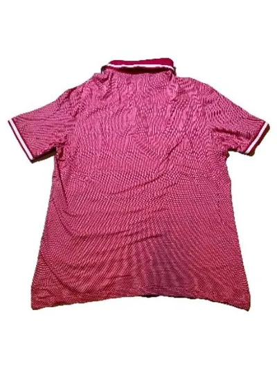 Walbusch Poloshirt Herren Gr. 52 XL Rot Kurzarm Klassisch Baumwolle