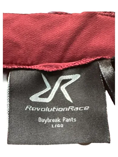 RevolutionRace Daybreak Pants Damen Outdoorhose Gr. 38 Rot Wandern