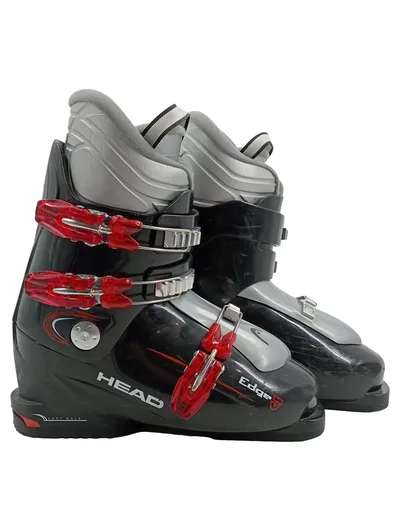 HEAD Skischuhe Edge J Kinder Gr. 240/245 Schwarz Grau Rot Ski Boot