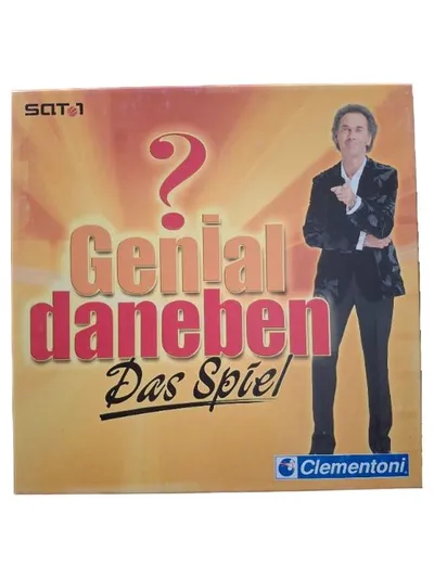 Genial daneben Das Spiel SAT.1 Clementoni Brettspiel Quizspiel
