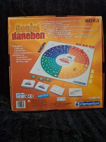 Genial daneben Das Spiel SAT.1 Clementoni Brettspiel Quizspiel