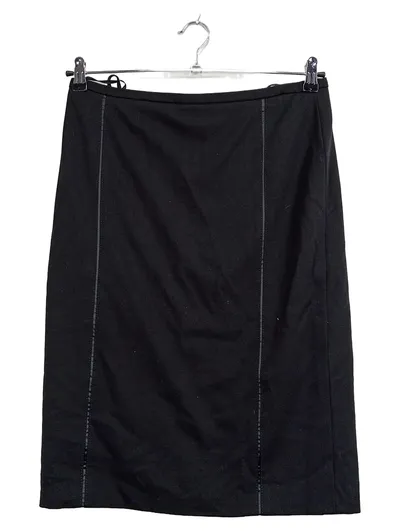 BASLER Bleistiftrock Damen Gr. 40 Schwarz Business Midirock Viskose