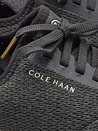 Cole Haan Damen Sneaker Low Gr. 40 Schwarz Leopard Animal-Print Knit 2