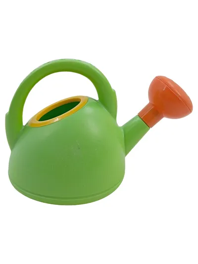 Hape Kinder Gießkanne Grün Orange Spielzeug Sandkasten Garten