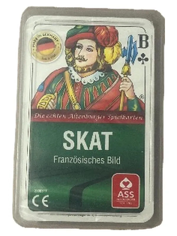 ASS Altenburger SKAT Französisches Bild Kartenspiel Krombacher Edition 1