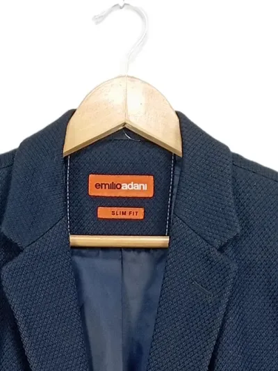 Emilio Adani Sakko Herren Gr. 54 Blau Slim Fit Business Blazer