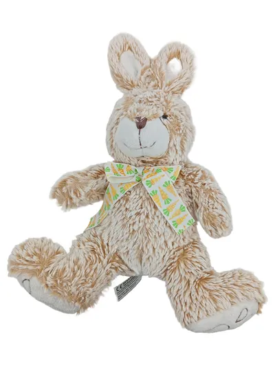 Besttoy Plüschhase Osterhase Kuscheltier Hase beige 30cm Schleife
