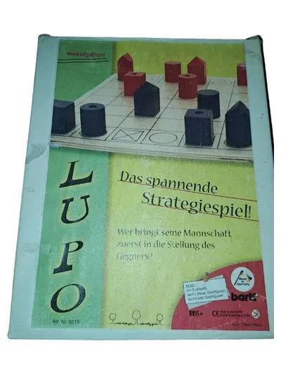 Bartl Lupo Strategiespiel Brettspiel Holzfiguren Taktikspiel ab 6 Jahre
