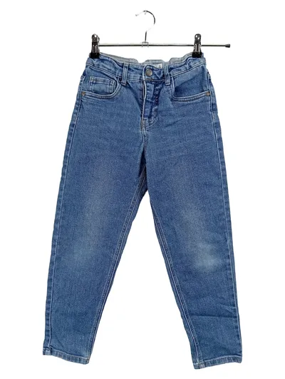 NAME IT Jeans Regular Fit Kinder Mädchen Gr. 134 Blau Denim