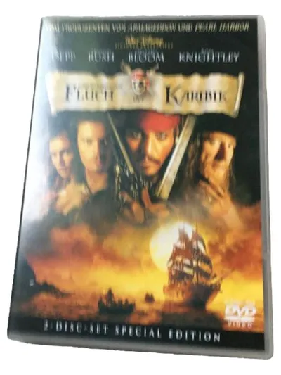 Fluch der Karibik DVD 2-Disc Special Edition Johnny Depp Abenteuerfilm